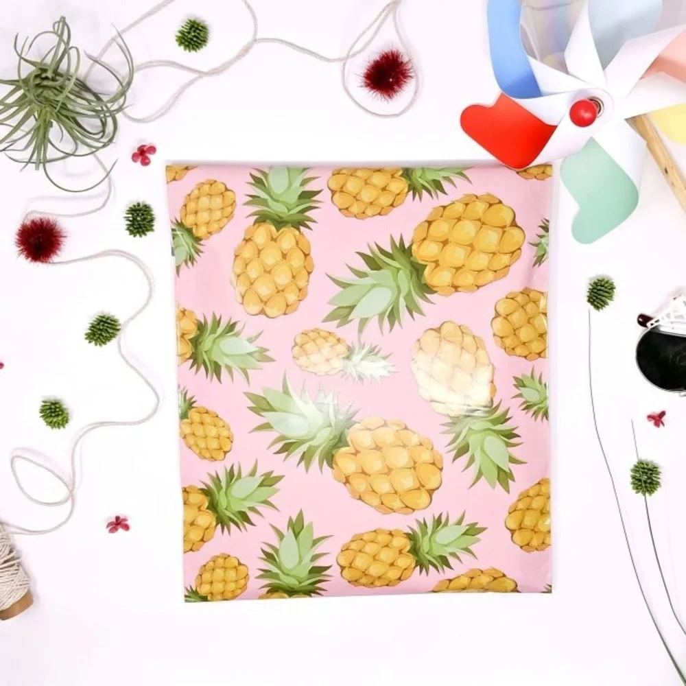 Pineapple๐ Poly Mailers 10x13 Pack of 25 - Picture 1 of 6